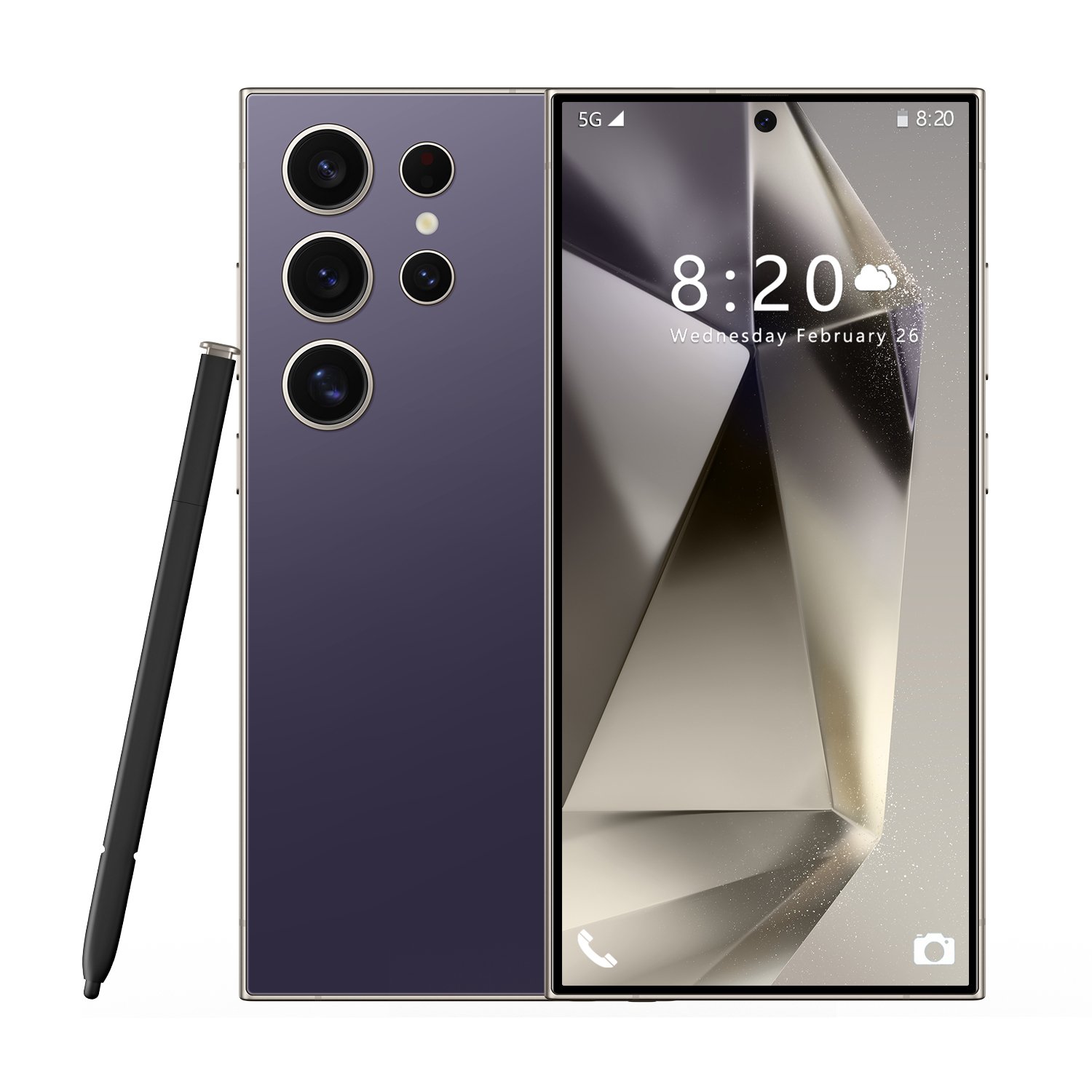 S24 ultra New Mobile Phones 2024 Low Price 6.8Inch Display 3GB+64GB 5MP+13MP Camera Celular Android Cell Phone